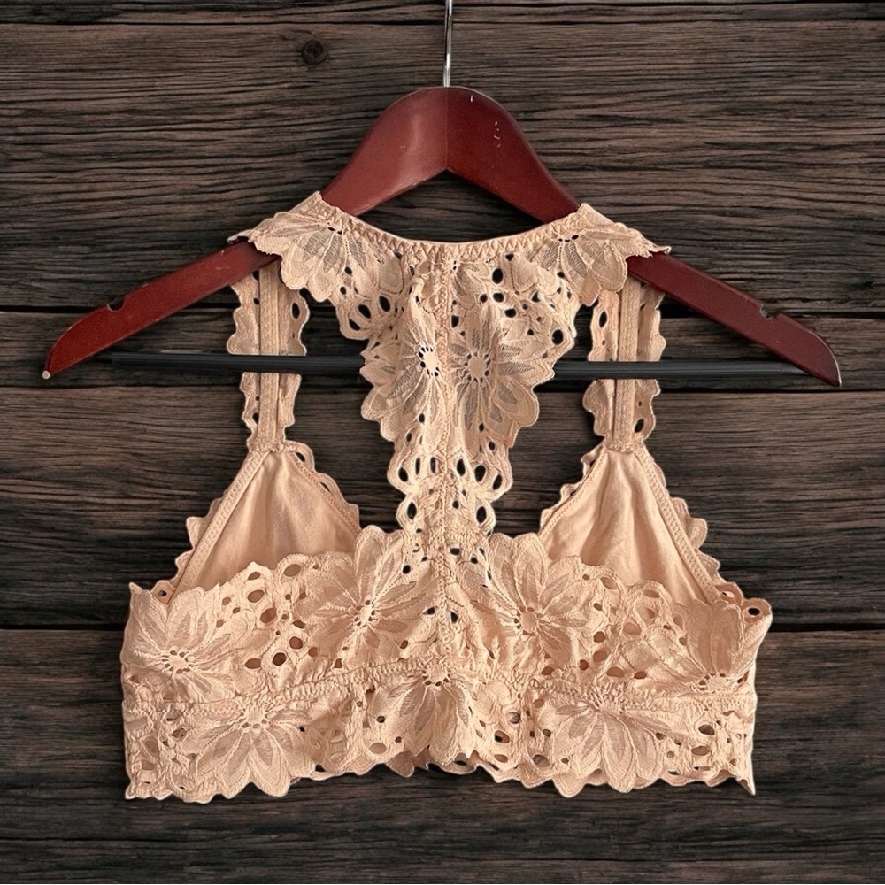 Aerie Nude Lace Bralette - Picture 2 of 3